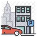 Parking Auto City Icon
