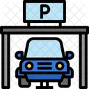 Parking Garage Car Icon