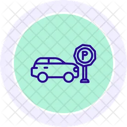 Car parking  Icon