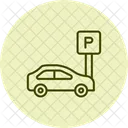 Car Parking Vehicle Icon