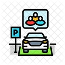 Shared Parking Spot Icon