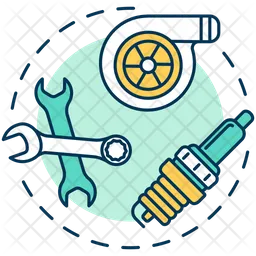 Car parts replacement  Icon