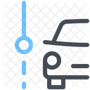 Car Segment Path Navigation Icon