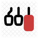Accelerate Brake Simple Icon