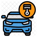 Car Piston  Icon
