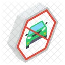 Car Ban Car Forbidden Stop Car Icon