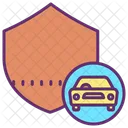 Car Insurance Car Protection Car Security Icon