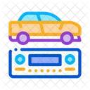 Car Radio Sound Icon