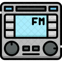 Car radio  Icon