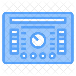 Car Radio  Icon