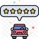 Car Rating Car Review Car Rate Icon