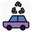 Vehicle Ecology Recycling Icon