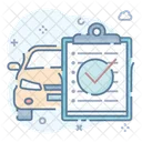 Car Registered Car Registration Automobile Recorded Icon