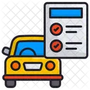 Car Registration  Icon