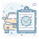 Car Registration  Icon