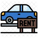Car Rental Car Rent Rent A Car Icon