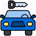 Car Rental Auto Automobile Icon