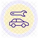 Car Repair Line Icon Icon