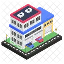 Car Service Car Repair Shop Automobile Repairing Icon