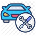 Car Repairing Maintenance Auto Repair Icon