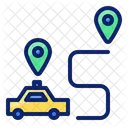 Car Transportation Location Icon