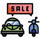 Car Sale Promotion Transportation Icon