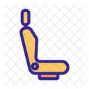 의자 인테리어 자동차 아이콘