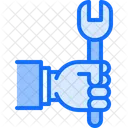Car Service Car Support Hand Icon
