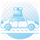 자동차 서비스 배달  아이콘