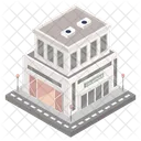 Building Architecture Car Service House Icon
