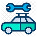 Automobile Garage Repair Icon
