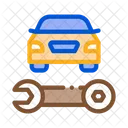 Old Car Cabriolet Icon