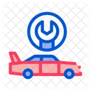 Car Restoration Classic Icon