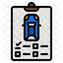 Car Service List  Icon