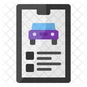 Car Service Report  Icon