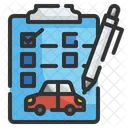Car Service Report  Icon