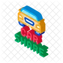 Car Share Sharing Icon
