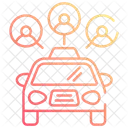 Car sharing  Icon