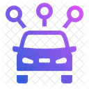 Car Sharing Vehicle Sharing Transportation Icon
