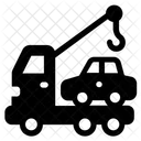 Car Shipping Truck Car Transport Car Container Icon