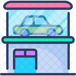 Car Showroom Icon