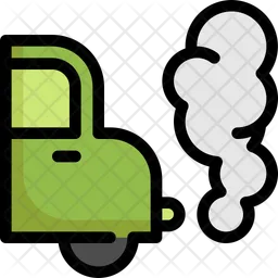 Car Smoke  Icon