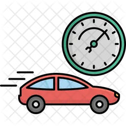 Car Speed Test  Icon