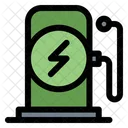 Car Station Charge Electric Icon