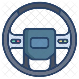 Car Steering  Icon