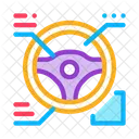 Car Steering Characteristics  Icon