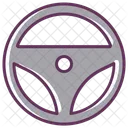 Car Steyring Wheel Icon