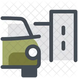 Car Stop  Icon