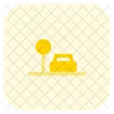 Car Stop  Icon