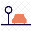 Car Stop  Icon